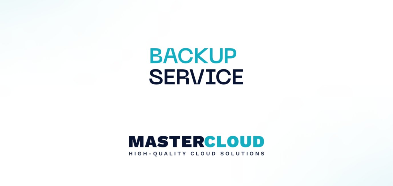 Backup service MasterCloud